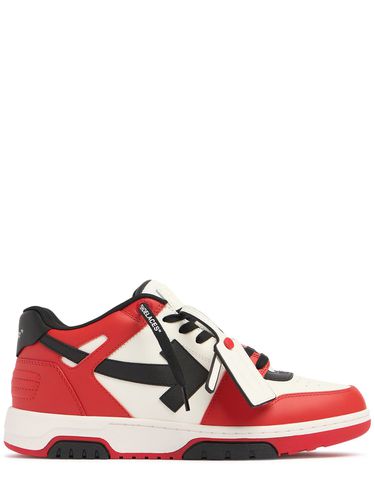 Out Of Office Leather Sneakers - OFF-WHITE - Modalova