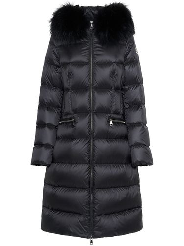 Boedic Nylon Down Long Jacket - MONCLER - Modalova