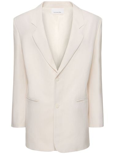 Aiden Linen & Viscose Blazer - THE FRANKIE SHOP - Modalova