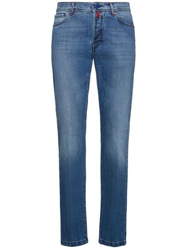 Cotton Denim Jeans - KITON - Modalova