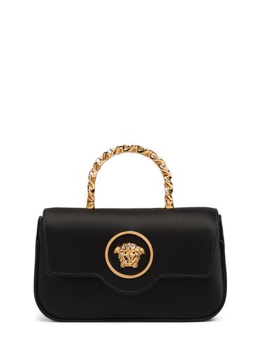 Mini La Medusa Satin Top Handle Bag - VERSACE - Modalova