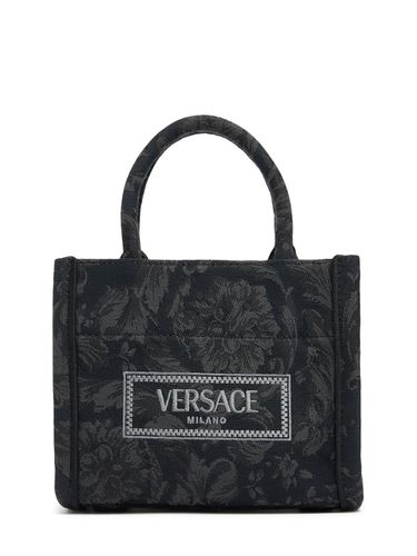 Bolso Xs Barocco De Jacquard Bordado - VERSACE - Modalova