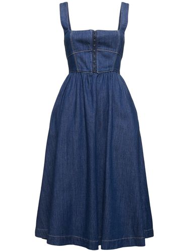 Denim-bustier-midikleid „tagliatelle“ - REFORMATION - Modalova