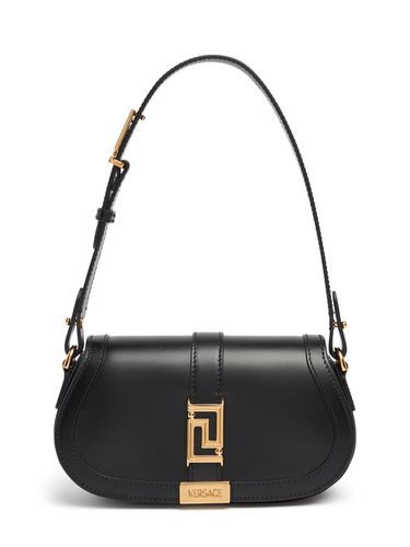 Mini Greca Goddess Leather Shoulder Bag - VERSACE - Modalova