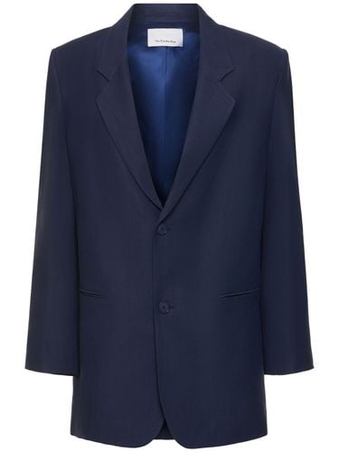 Aiden Linen & Viscose Blazer - THE FRANKIE SHOP - Modalova