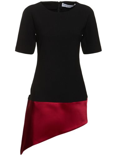 Vestito Mini In Crepe Doppiato - JW ANDERSON - Modalova