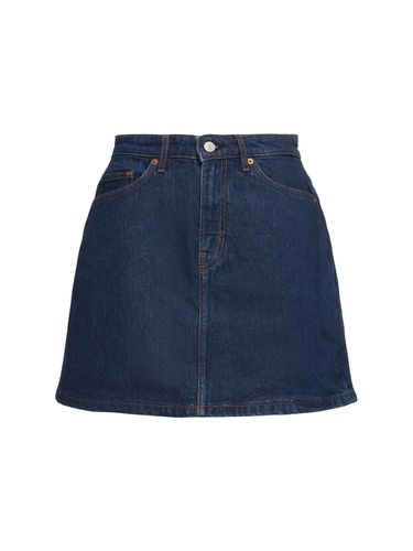 Lydia High Rise Denim Mini Skirt - REFORMATION - Modalova