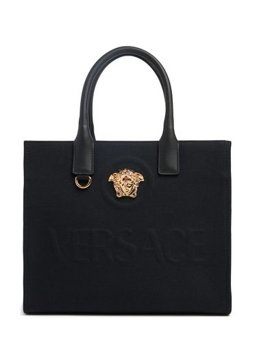 Small Medusa Canvas Tote Bag - VERSACE - Modalova