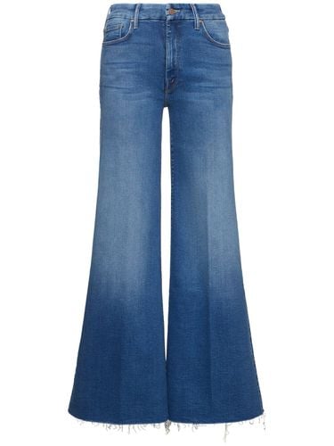 The Roller Fray Mid Rise Wide Denim Jean - MOTHER - Modalova