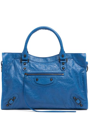 Medium Le City Arena Storico Leather Bag - BALENCIAGA - Modalova