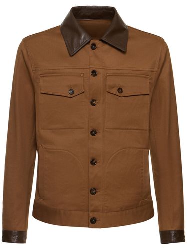 Stretch Gabardine Jacket - DOLCE & GABBANA - Modalova