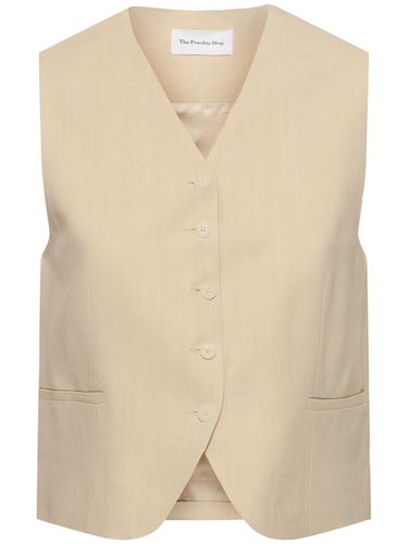 Chelsea Viscose & Linen Vest - THE FRANKIE SHOP - Modalova