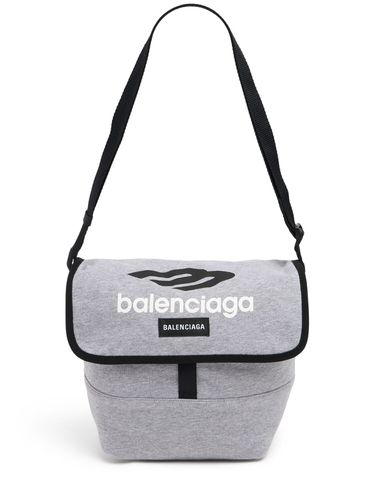 Umhängetasche Aus Baumwollmischgewebe „explorer“ - BALENCIAGA - Modalova