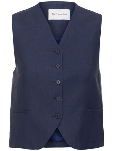 Chelsea Viscose & Linen Vest - THE FRANKIE SHOP - Modalova