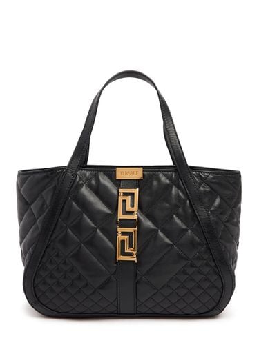 Kleine Tasche Aus Gestepptem Leder - VERSACE - Modalova