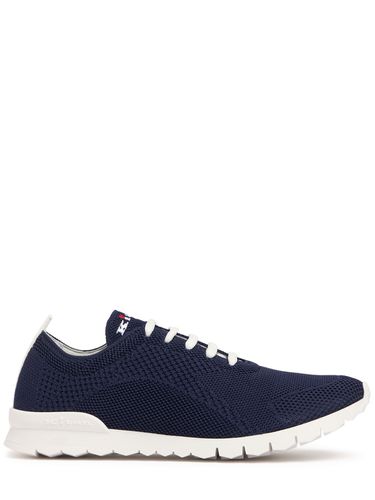 Cotton Knit Low Top Sneakers - KITON - Modalova