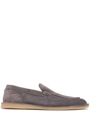 New Florio Suede Loafers - DOLCE & GABBANA - Modalova