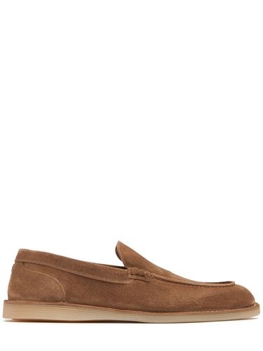 New Florio Suede Loafers - DOLCE & GABBANA - Modalova