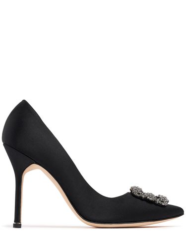 Mm Hangisi Satin Pumps - MANOLO BLAHNIK - Modalova