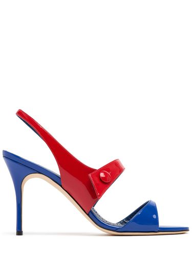 Mm Climnetra Patent Leather Sandals - MANOLO BLAHNIK - Modalova