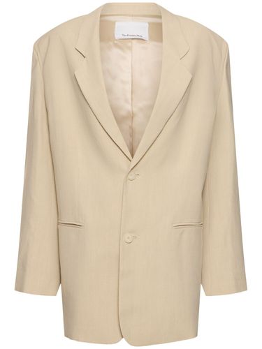 Aiden Linen & Viscose Blazer - THE FRANKIE SHOP - Modalova