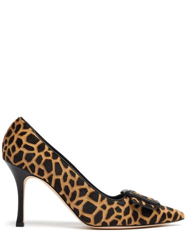 Mm Hohe Ponyhaar-pumps „maysale“ - MANOLO BLAHNIK - Modalova