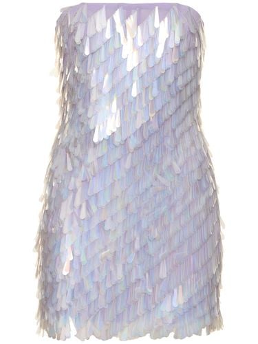 Embellished Strapless Mini Dress - THE ATTICO - Modalova