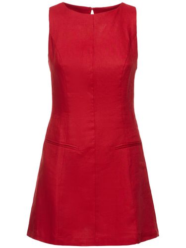 Vestido Corto De Lino - REFORMATION - Modalova