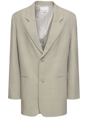 Aiden Linen & Viscose Blazer - THE FRANKIE SHOP - Modalova