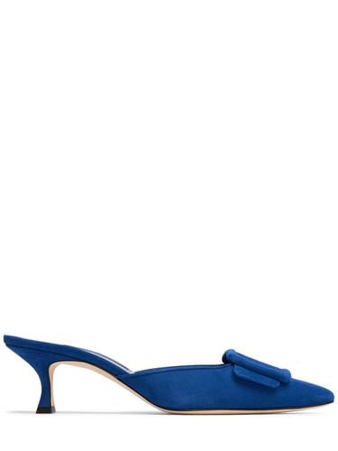 Mm Hohe Wildleder-mules „maysale“ - MANOLO BLAHNIK - Modalova