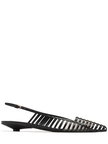 Mm Rockstud Leather Slingback Pumps - VALENTINO GARAVANI - Modalova