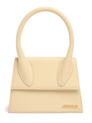 Le Grand Chiquito Leather Top Handle Bag - JACQUEMUS - Modalova