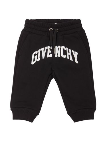 Pantalones Deportivos De Algodón Estampado - GIVENCHY - Modalova