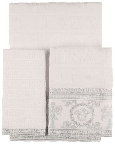 Set Of 5 Barocco Towels - VERSACE - Modalova