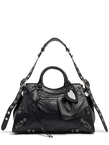 Neo Cagole City Leather Shoulder Bag - BALENCIAGA - Modalova