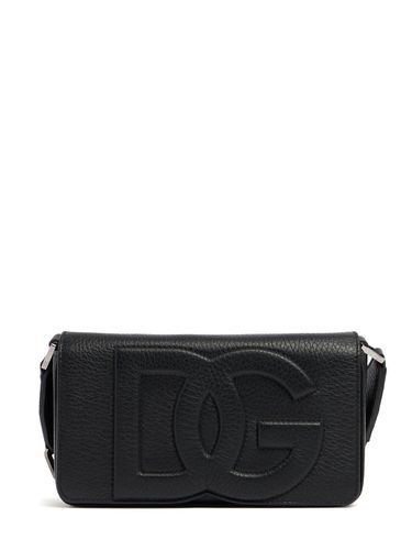 Embossed Logo Mini Crossbody Bag - DOLCE & GABBANA - Modalova