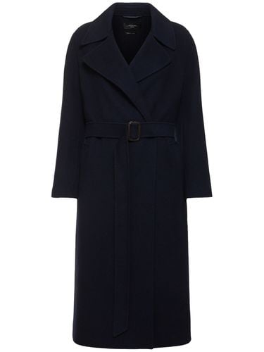 Manu Belted Wool Midi Coat - WEEKEND MAX MARA - Modalova