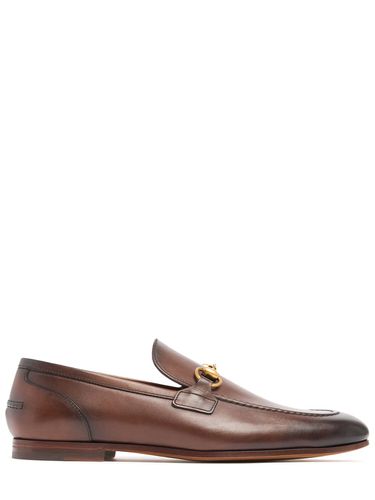 Jordaan Horsebit Leather Loafers - GUCCI - Modalova