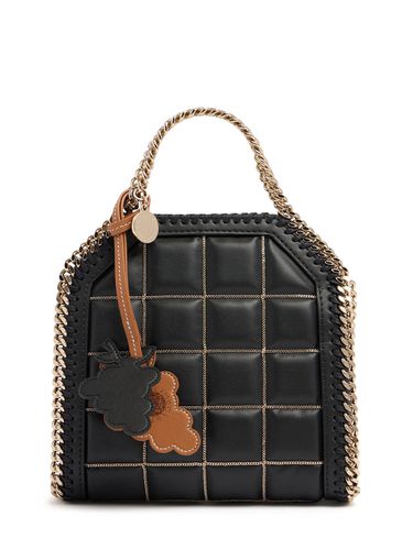 Bolso Tiny Falabella De Piel Sintética Pespunteada - STELLA MCCARTNEY - Modalova