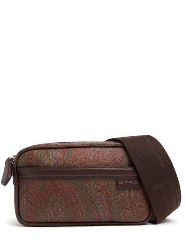 Xs Cotton Blend Crossbody Bag - ETRO - Modalova