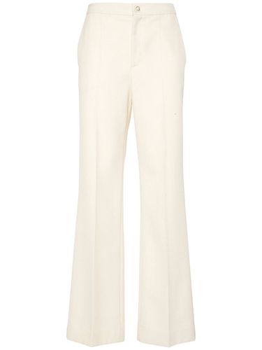 Virgin Wool Gabardine Pants - MONCLER - Modalova