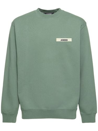 Le Cotton Gros Grain Sweatshirt - JACQUEMUS - Modalova