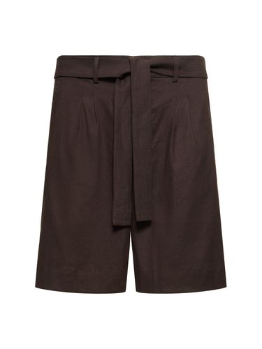 Shorts De Lino - COMMAS - Modalova