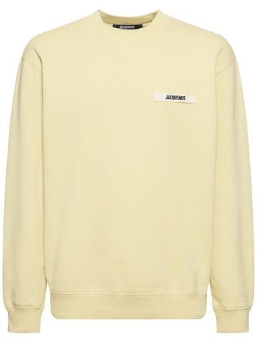 Le Cotton Gros Grain Sweatshirt - JACQUEMUS - Modalova