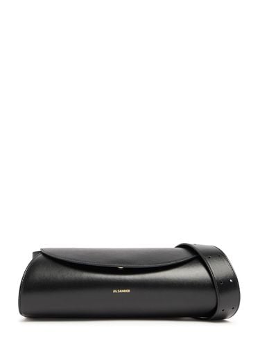 Small Cannolo Leather Shoulder Bag - JIL SANDER - Modalova