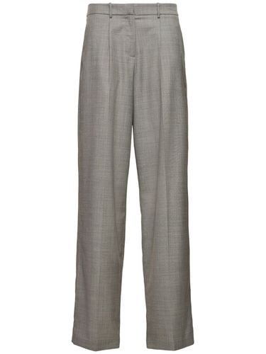 Wool Blend Straight Pants - MAGDA BUTRYM - Modalova