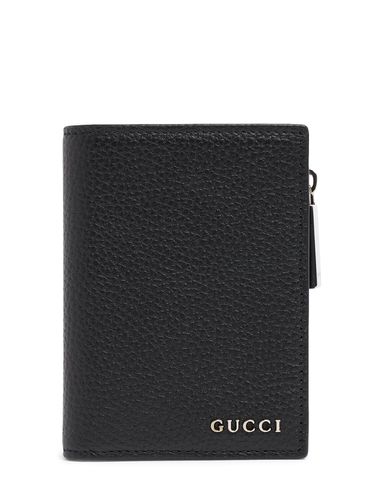 Gucci Script Leather Wallet - GUCCI - Modalova