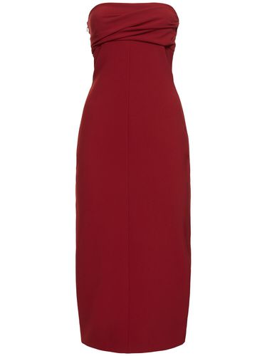 Double Crepe Strapless Midi Dress - PHILOSOPHY DI LORENZO SERAFINI - Modalova