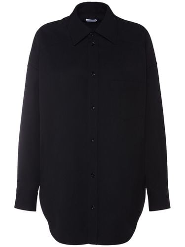 Wool Twill Shirt - BOTTEGA VENETA - Modalova