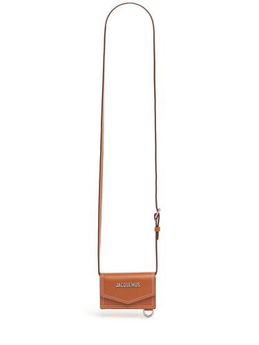 Le Porte Azur Leather Crossbody Bag - JACQUEMUS - Modalova